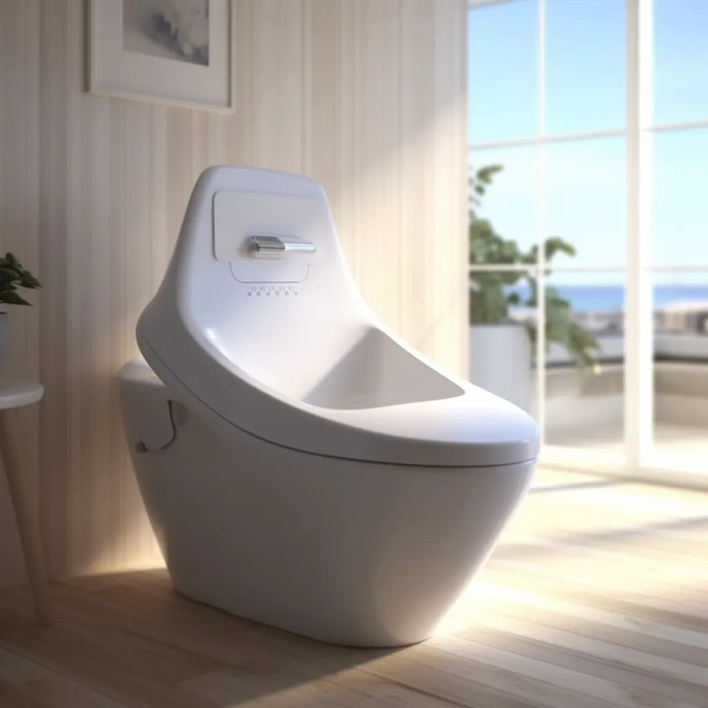 a bidet in the day light