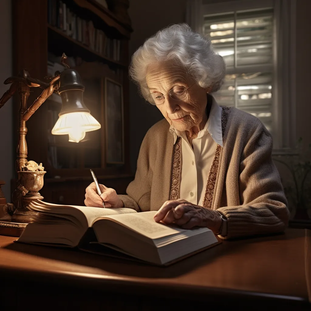 a woman practicing lifelong learning