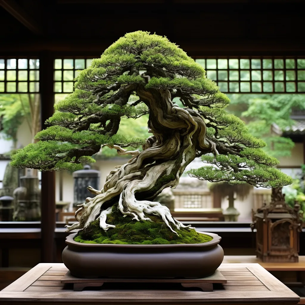 a well cared for bonsai tree